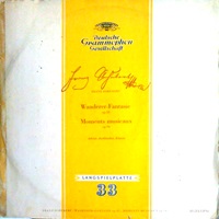 Deutsche Grammophon : Aeschbacher - Schubert Wanderer Fantasie, Moment Musicaux